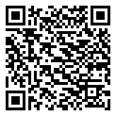 QR-Code - schickes Clandesign / Blau - Weiß